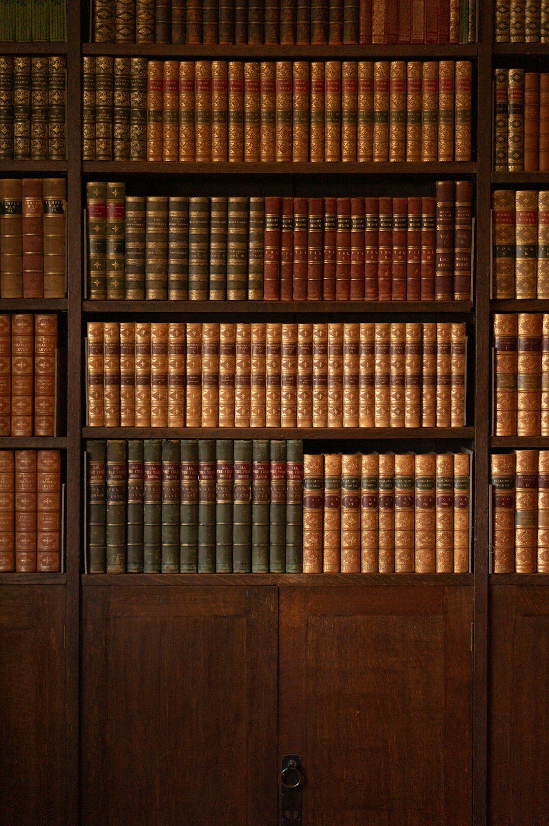 old library with books
